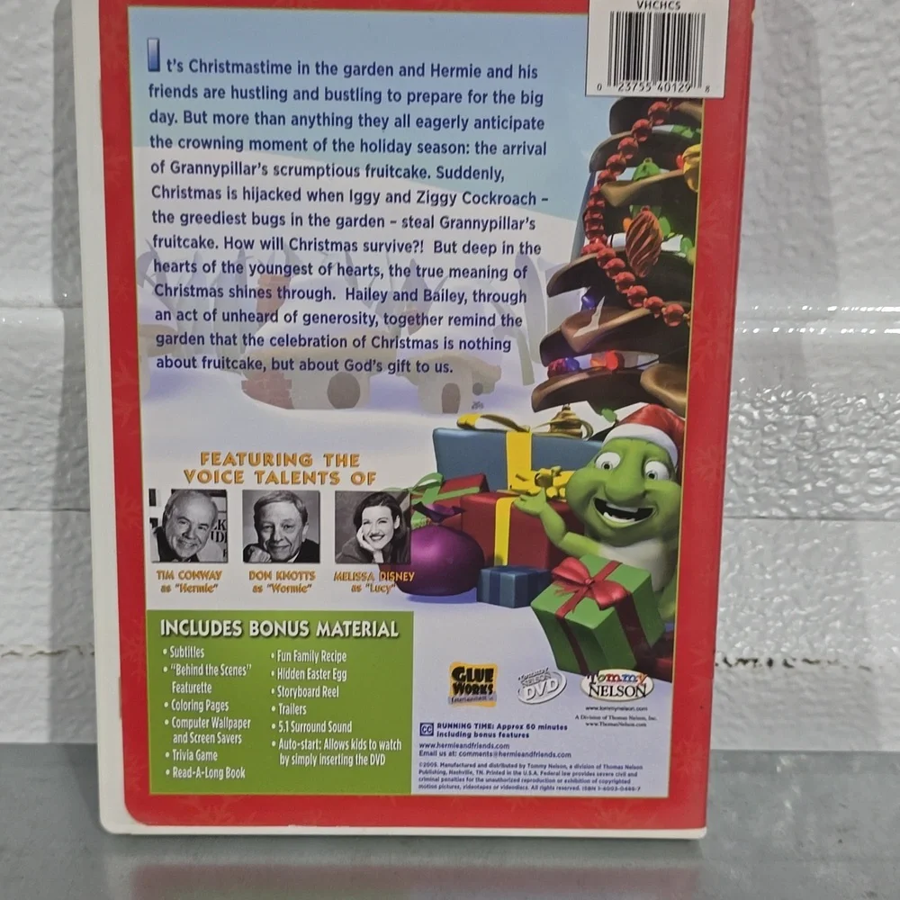 Hermie & Friends A Fruitcake Christmas DVD‎
